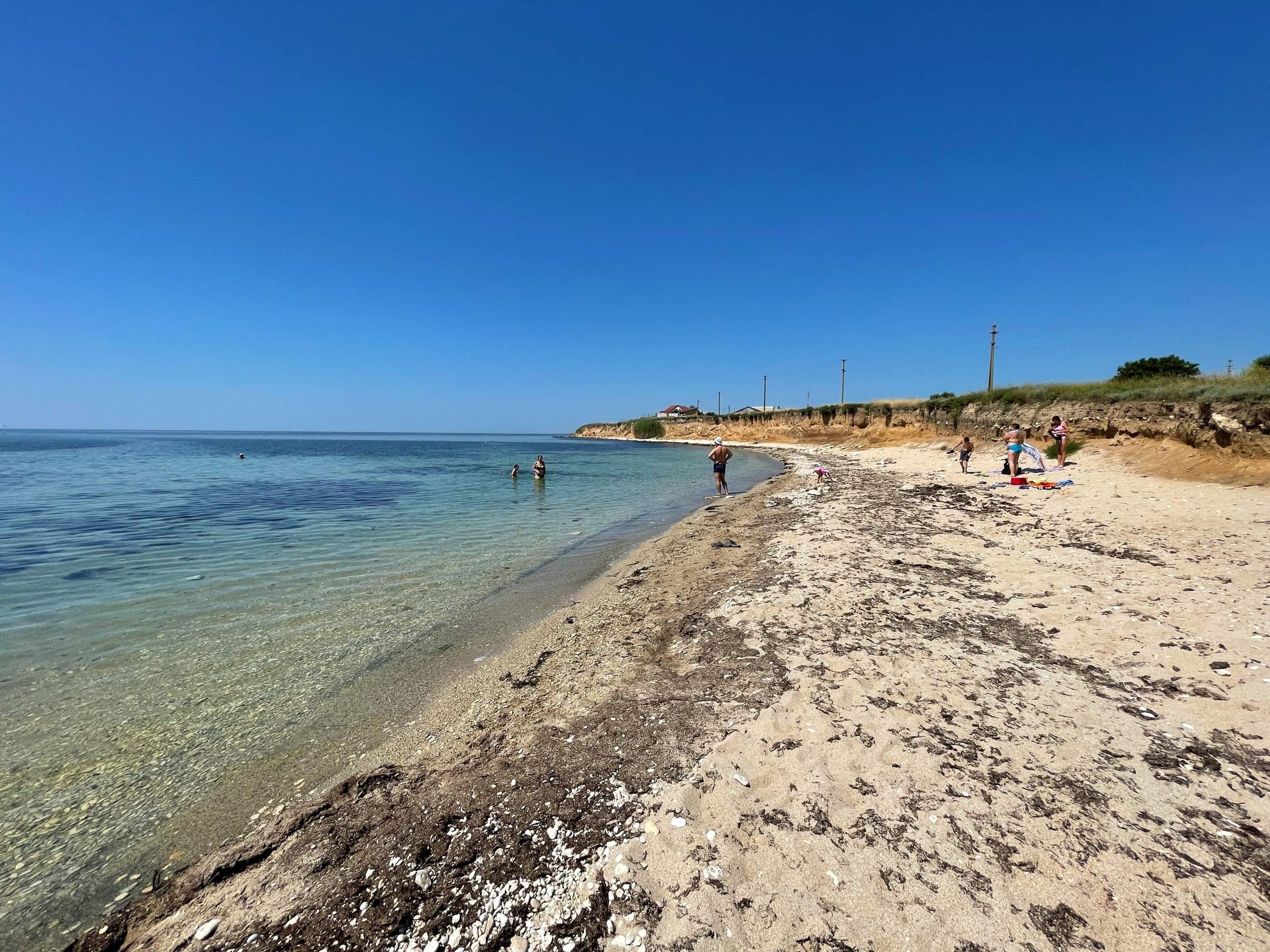 село морское пляж