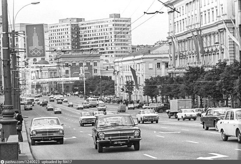 Проспект маркса. Проспект Маркса Москва 1970 год.