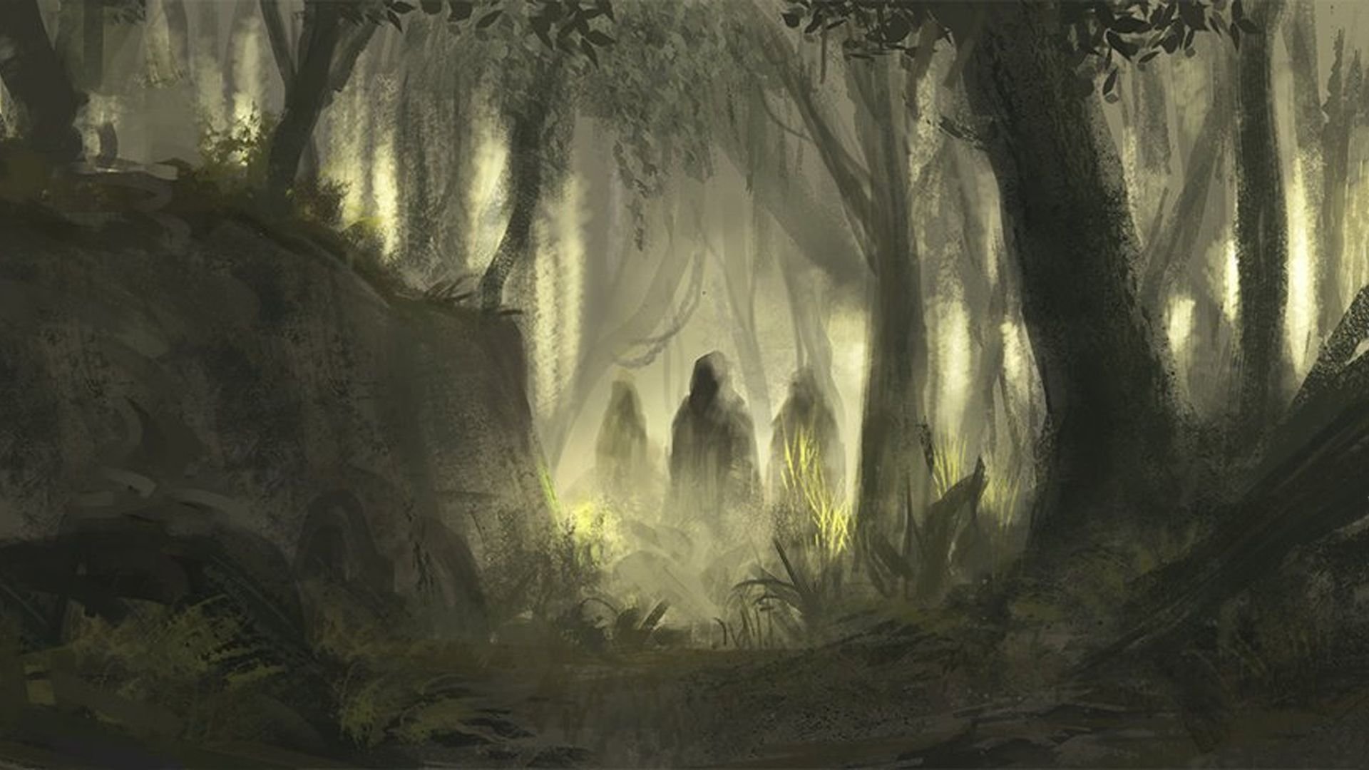Привидение в лесу
