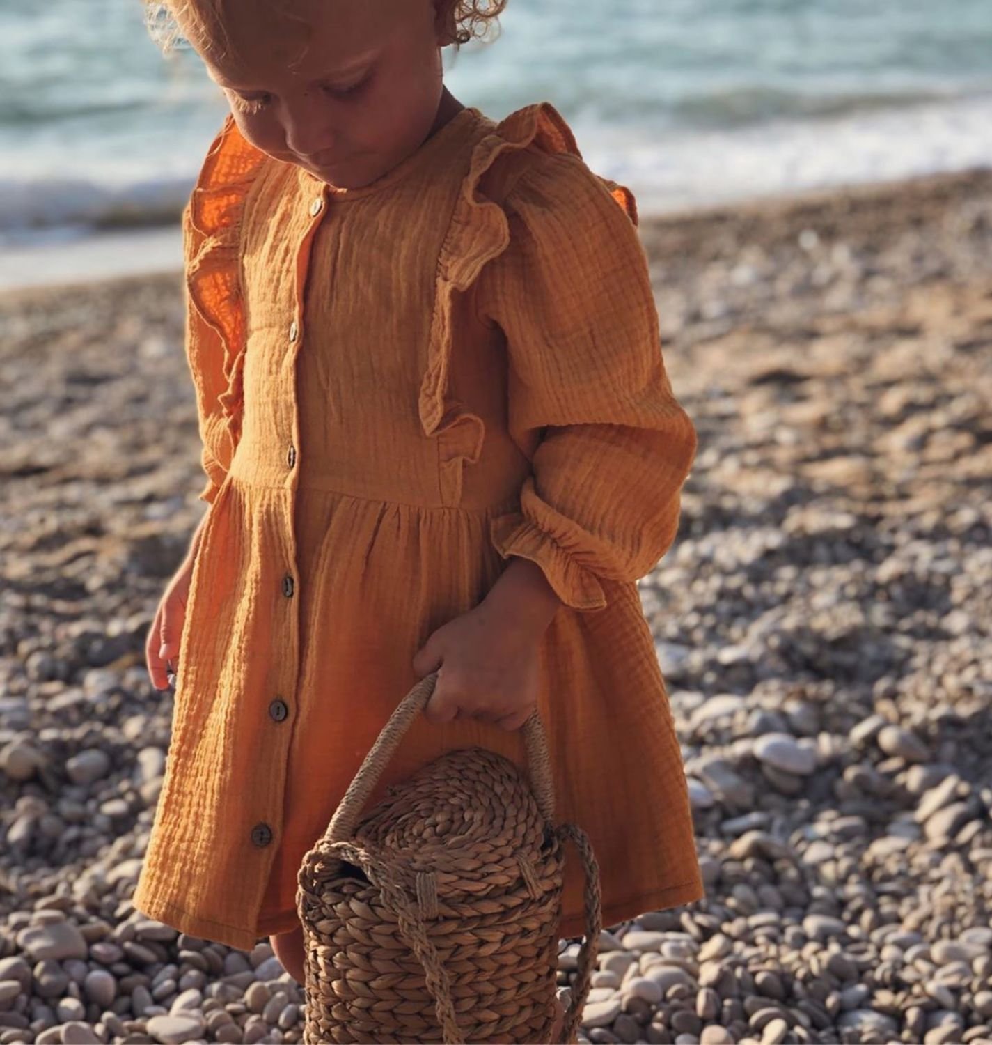 Детское платье из муслина