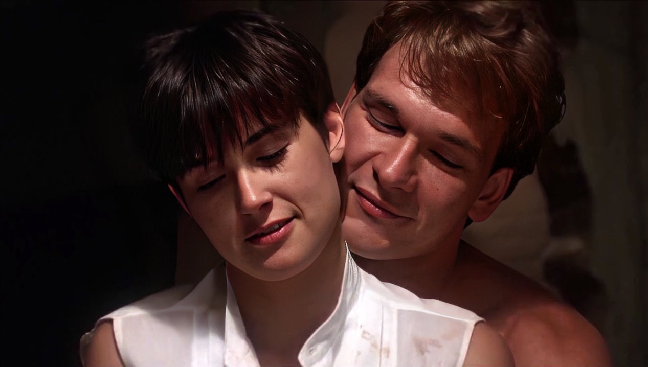Patrick Swayze And Demi Moore