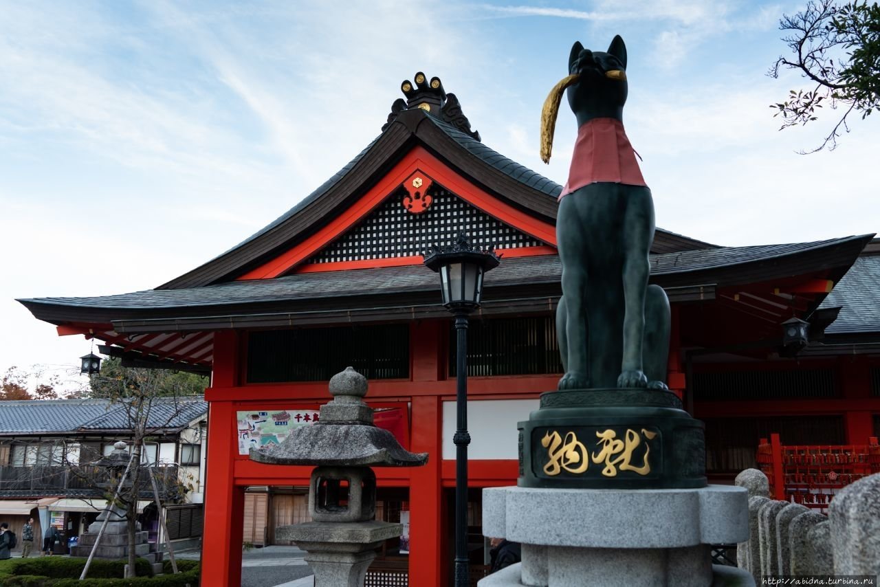 Япония Киото храм Инари