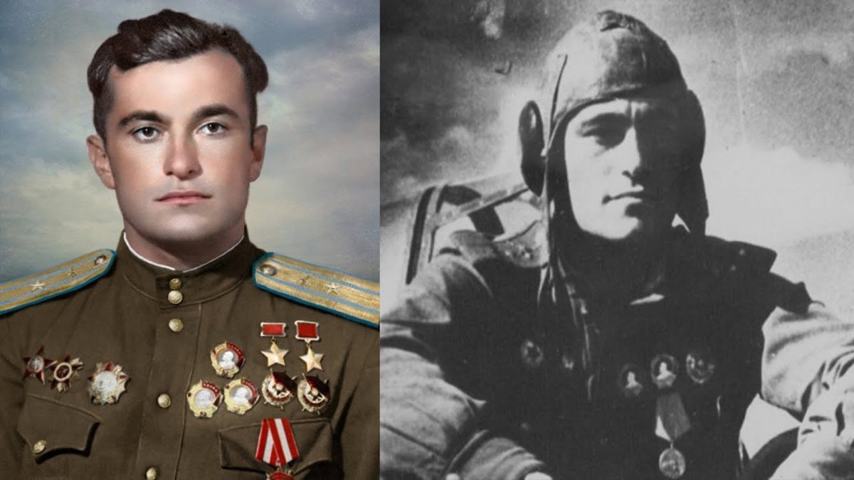 Летчик бомбардировщик дважды герой. Амет Хан дважды герой советского Союза.