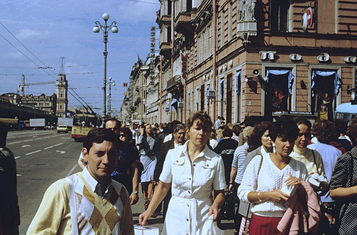 Ленинград 1980 год фото