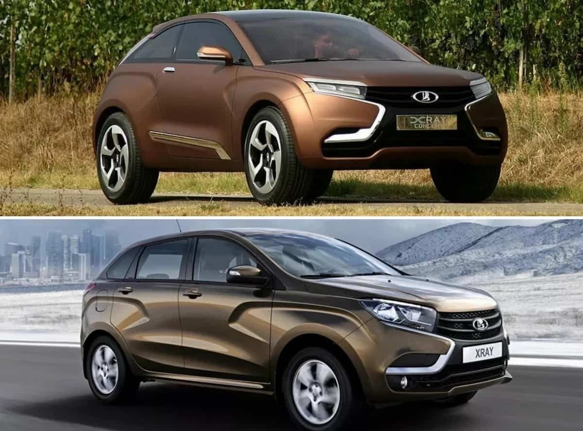 Lada XRAY конвейер
