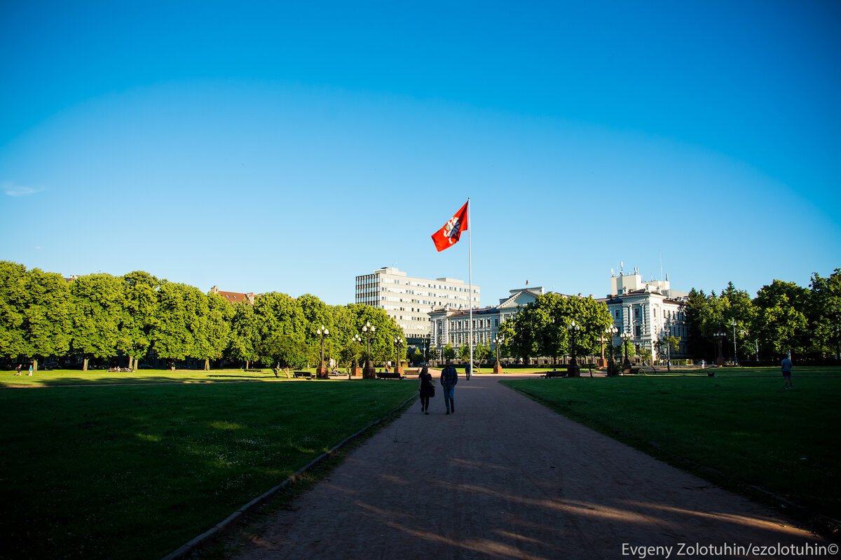 Площадь вильнюс