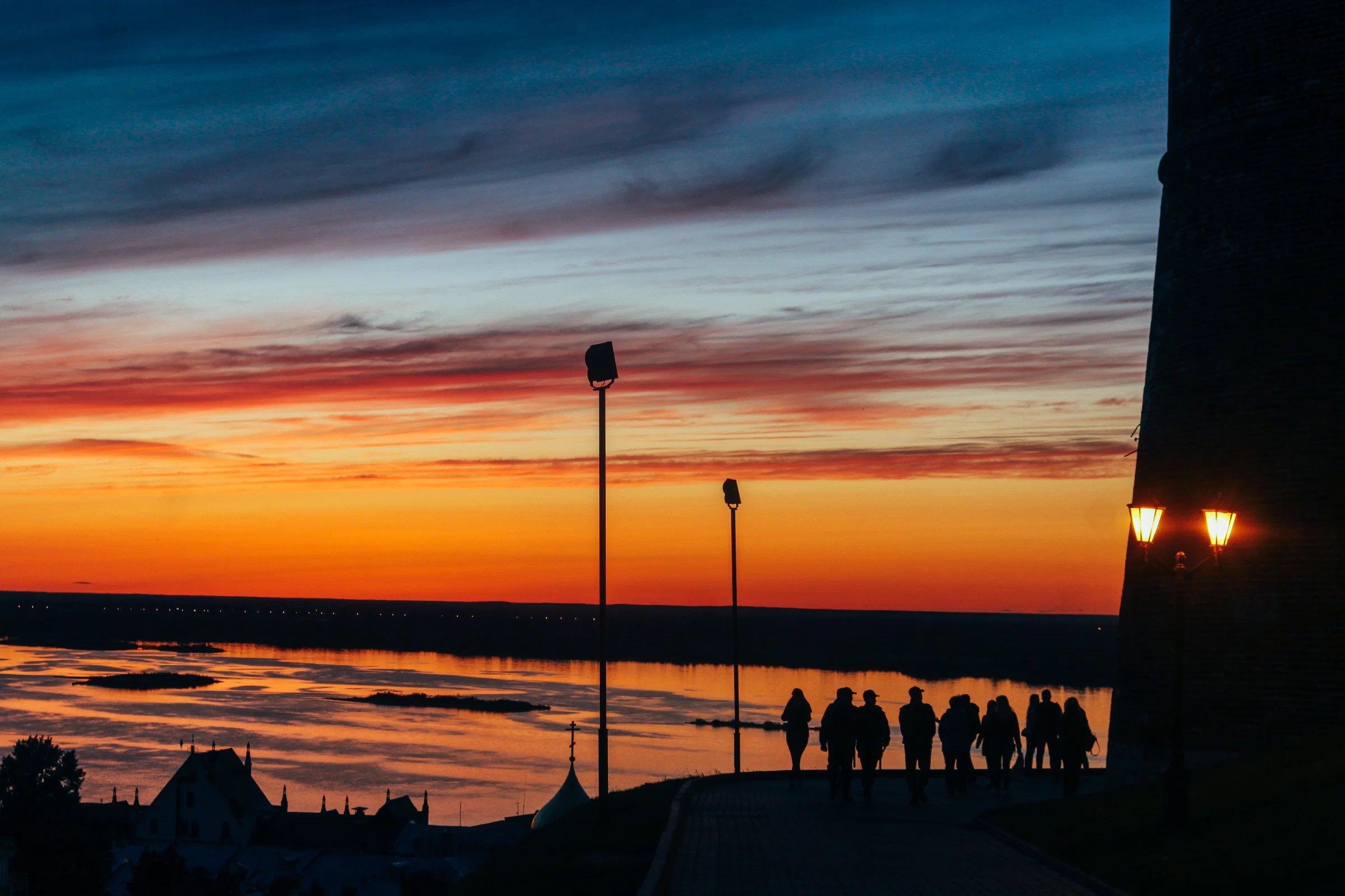 Закаты в нижнем новгороде фото