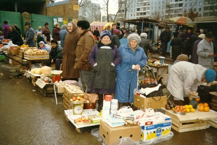 Покровский рынок в москве в 90