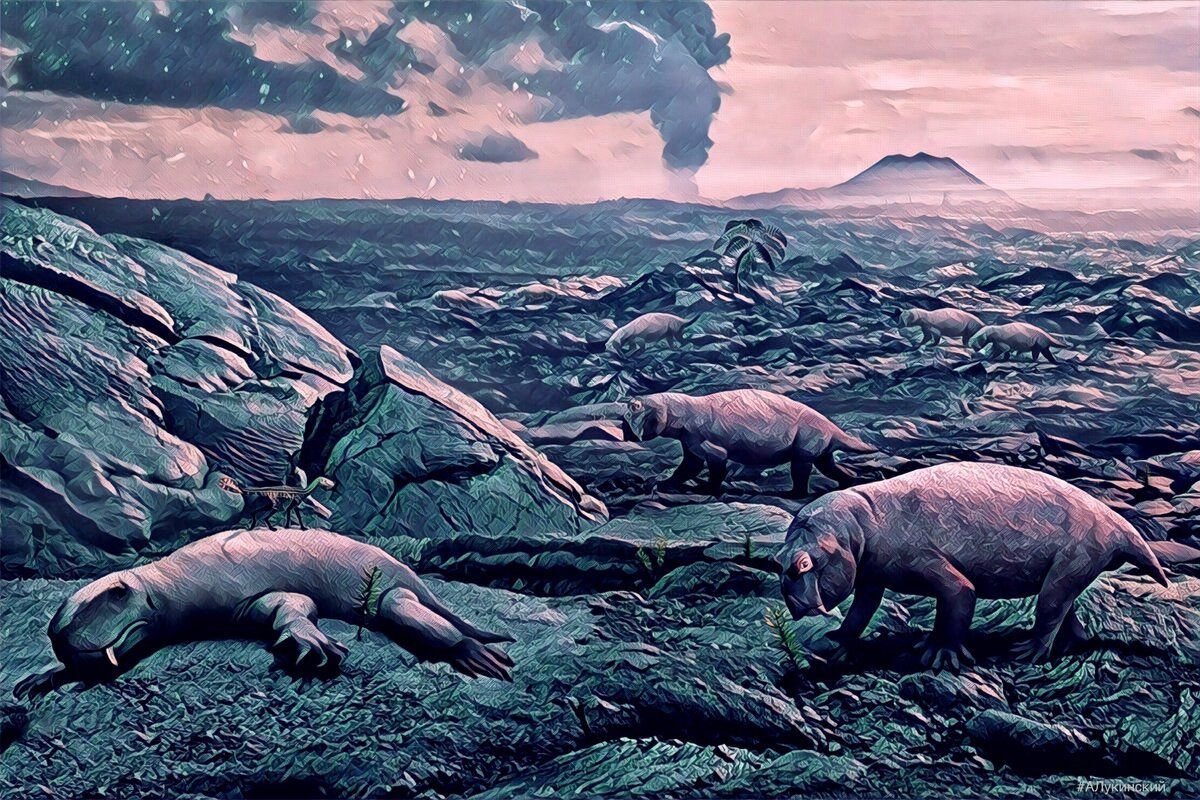 Природа создала человека много миллионов. Пермский период массовое Пермское вымирание. Великое Пермское вымирание 250 млн лет назад. Пермо триасовое вымирание. Пермь-триасовое вымирание.