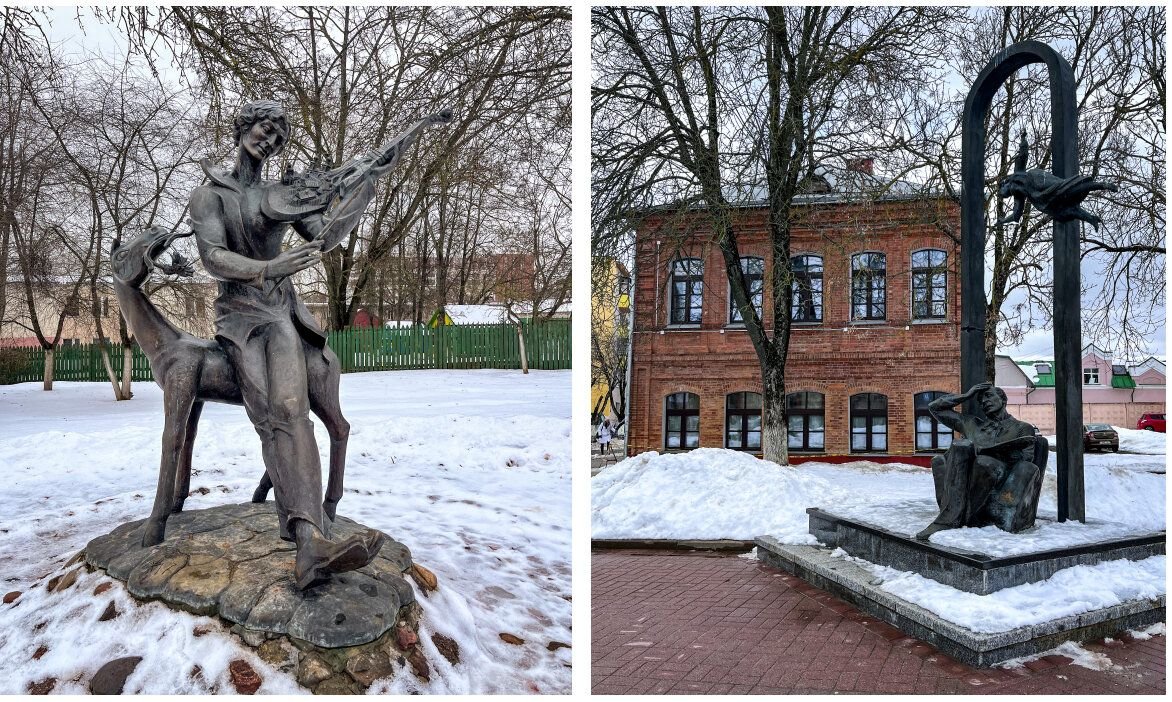 Памятник марку шагалу в витебске фото