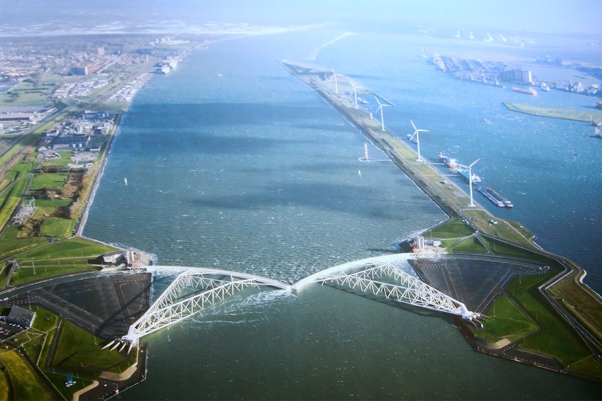 голландия ниже уровня моря