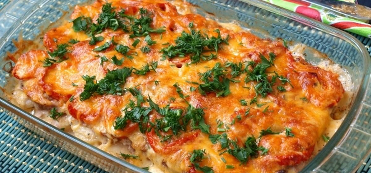 Рецепт запеканки с фаршем и майонезом
