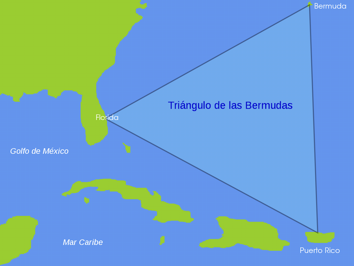 Bermuda Triangle на карте