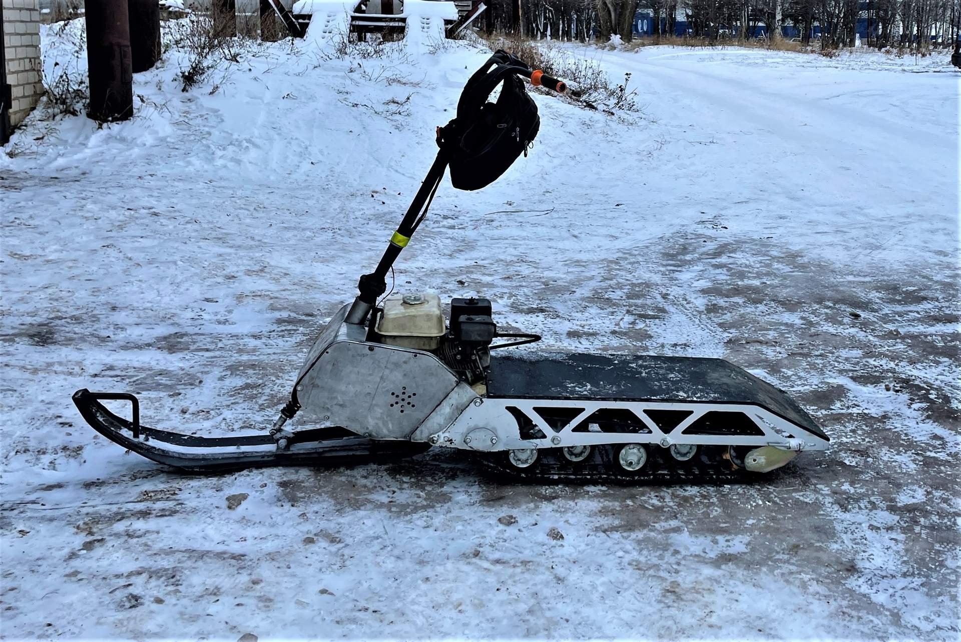 Взрослый снегокат своими руками