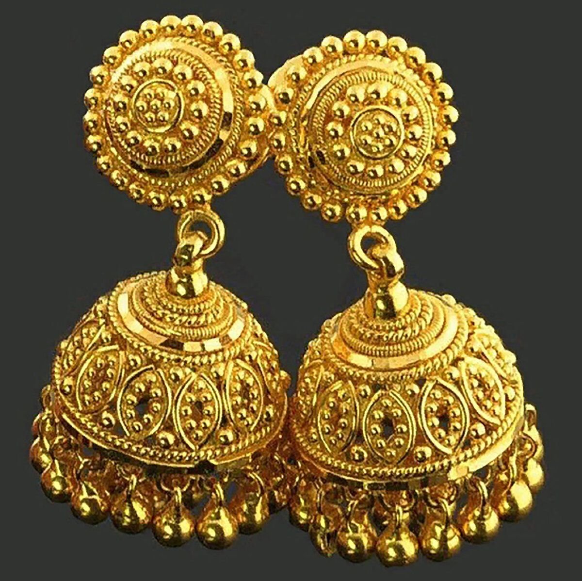 золотое украшение индий
