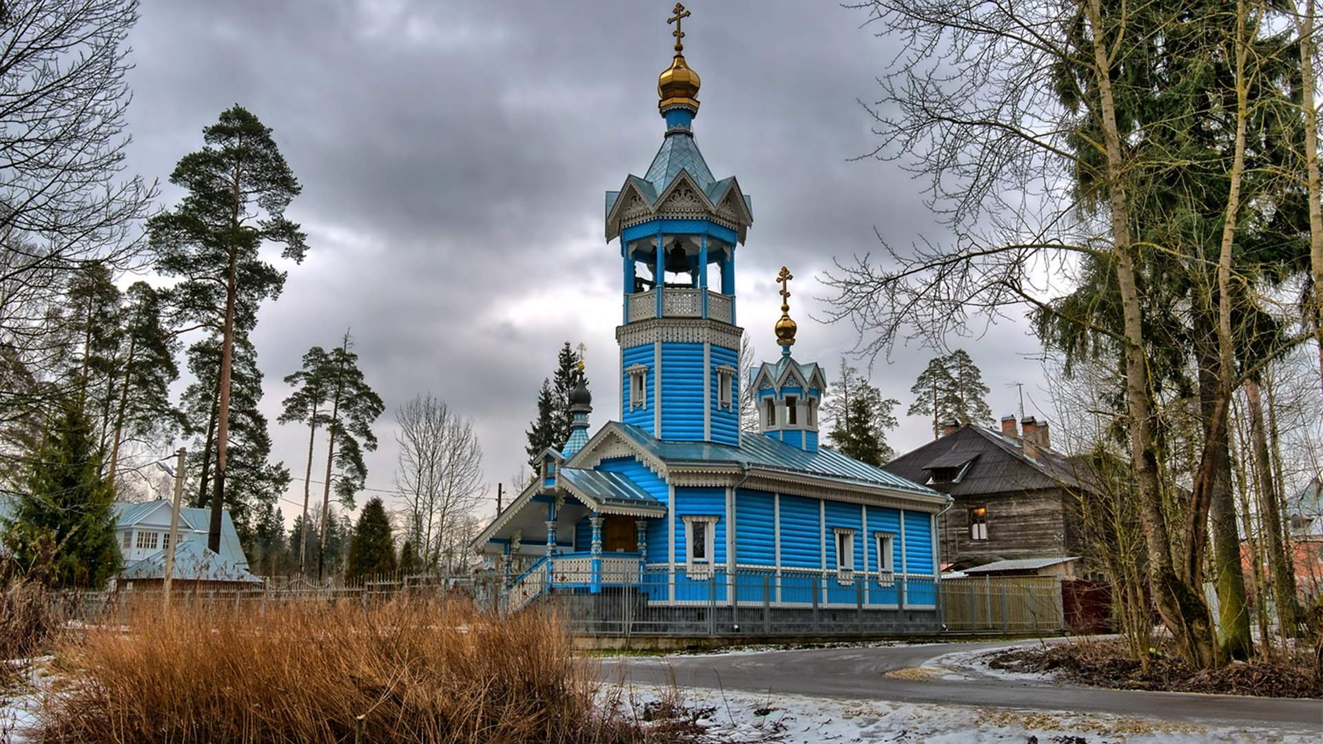 Церковь в Сиверской Ленинградской области