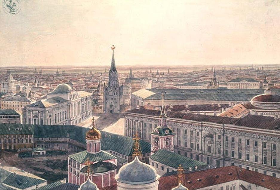 Как выглядела москва в 1812 году