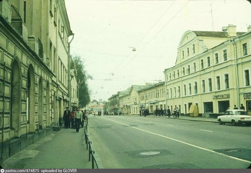 Москва в советское время и сейчас