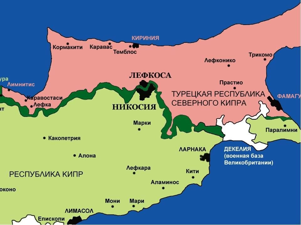 Граница кипра и турции
