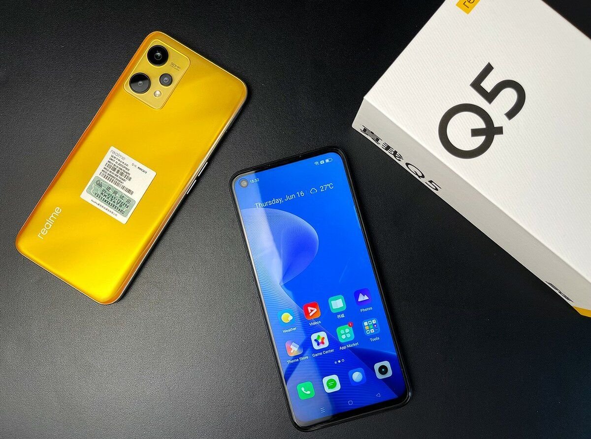Смартфон Realme Q5 из Китая