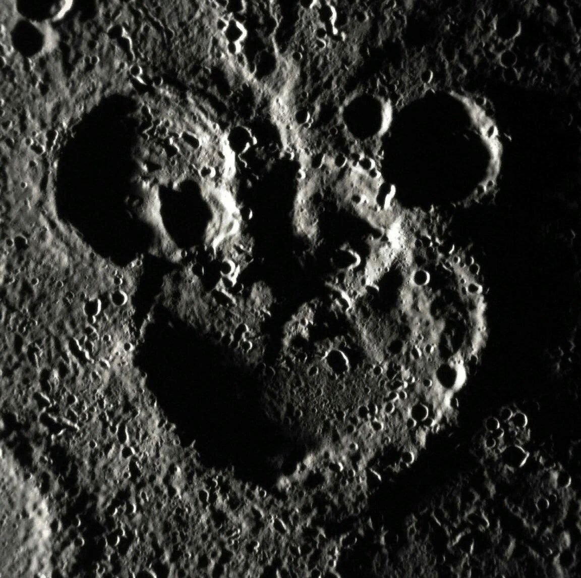Меркурий кратер Микки Маус