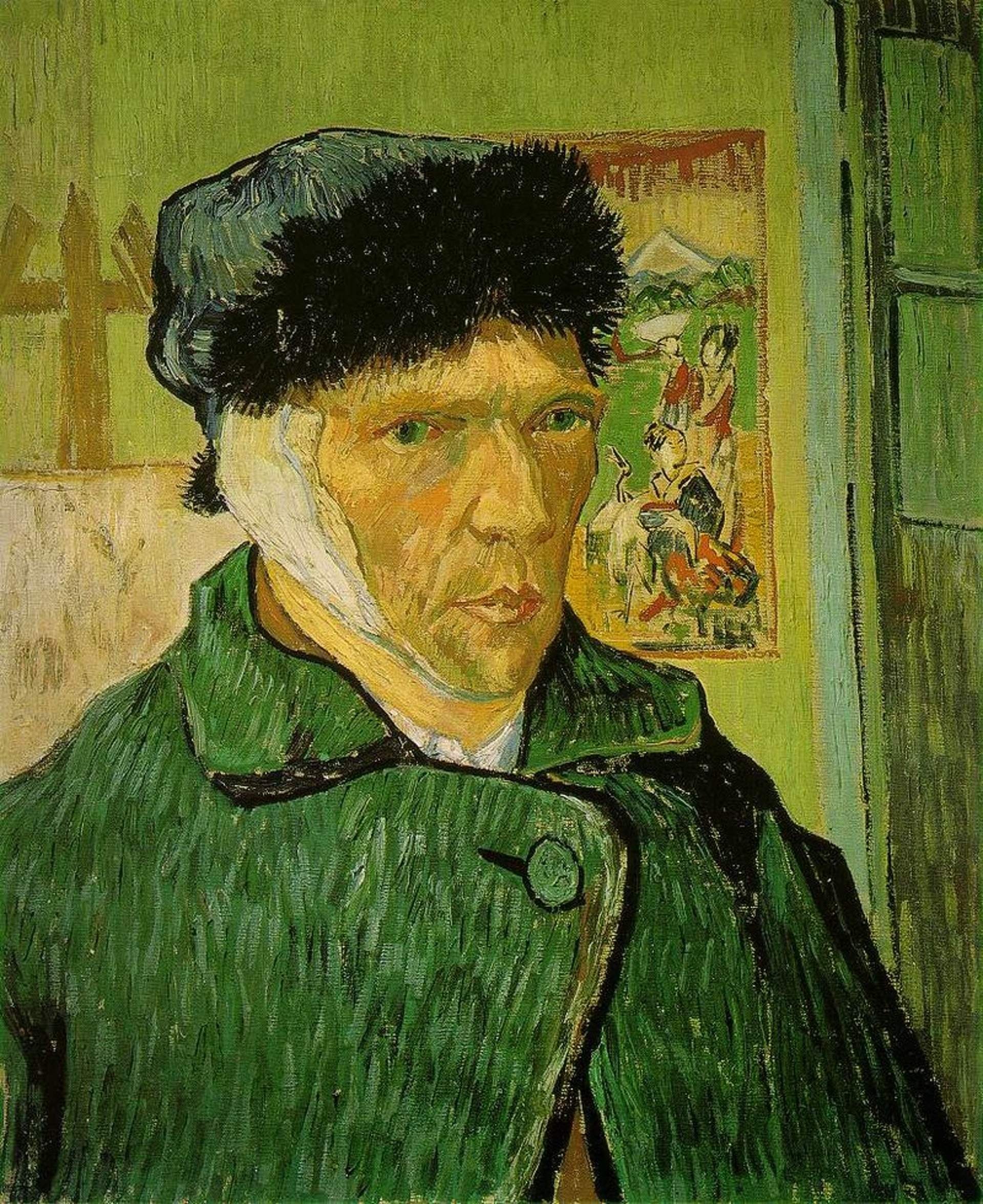 Ван Гог автопортрет с перевязанным ухом 1889