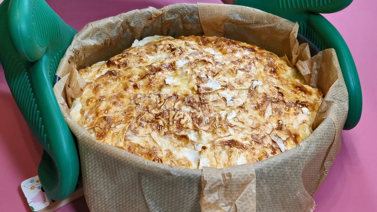 Пирог из лаваша с капустой в духовке