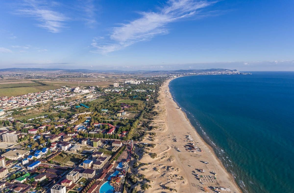 Анапа поселок Витязево море