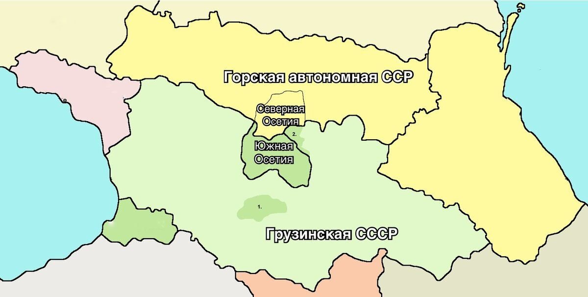 Протяженность южной осетии. Северная и Южная Осетия на карте. Южная Осетия на карте. Южная и Северная Осетия. Южная Осетия политическая карта.