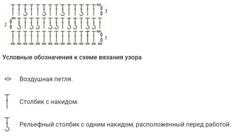 Трактор крючком схема и описание