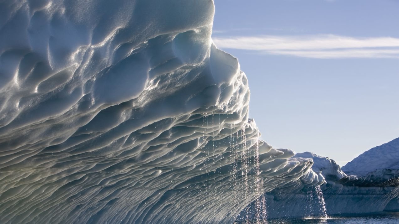 Таяние ледников из-за глобального потепления