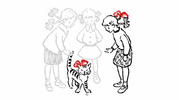 Картинки загадки на внимательность. Советская загадка про мурзика. Картинка загадка хозяйка мурзика. Три подружки и кот мурзик загадка. Три подружки и кот мурзик загадка.