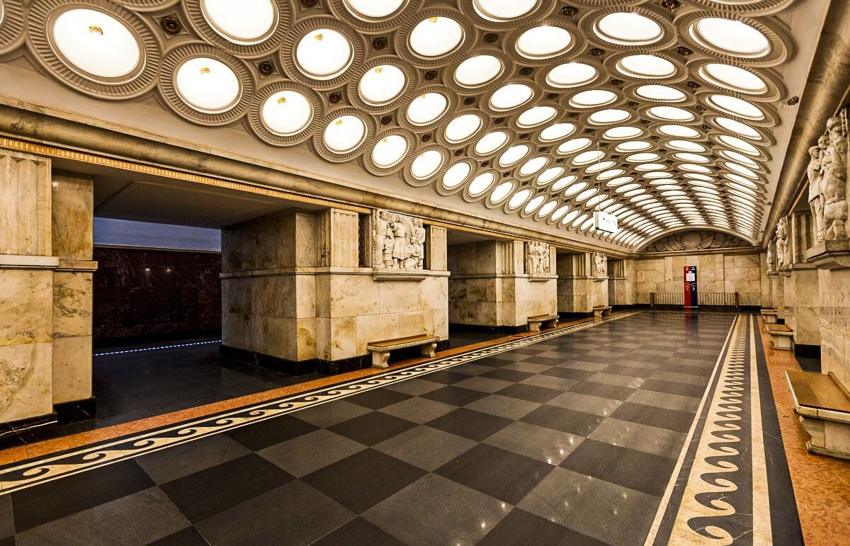 Метро электрозаводская старые