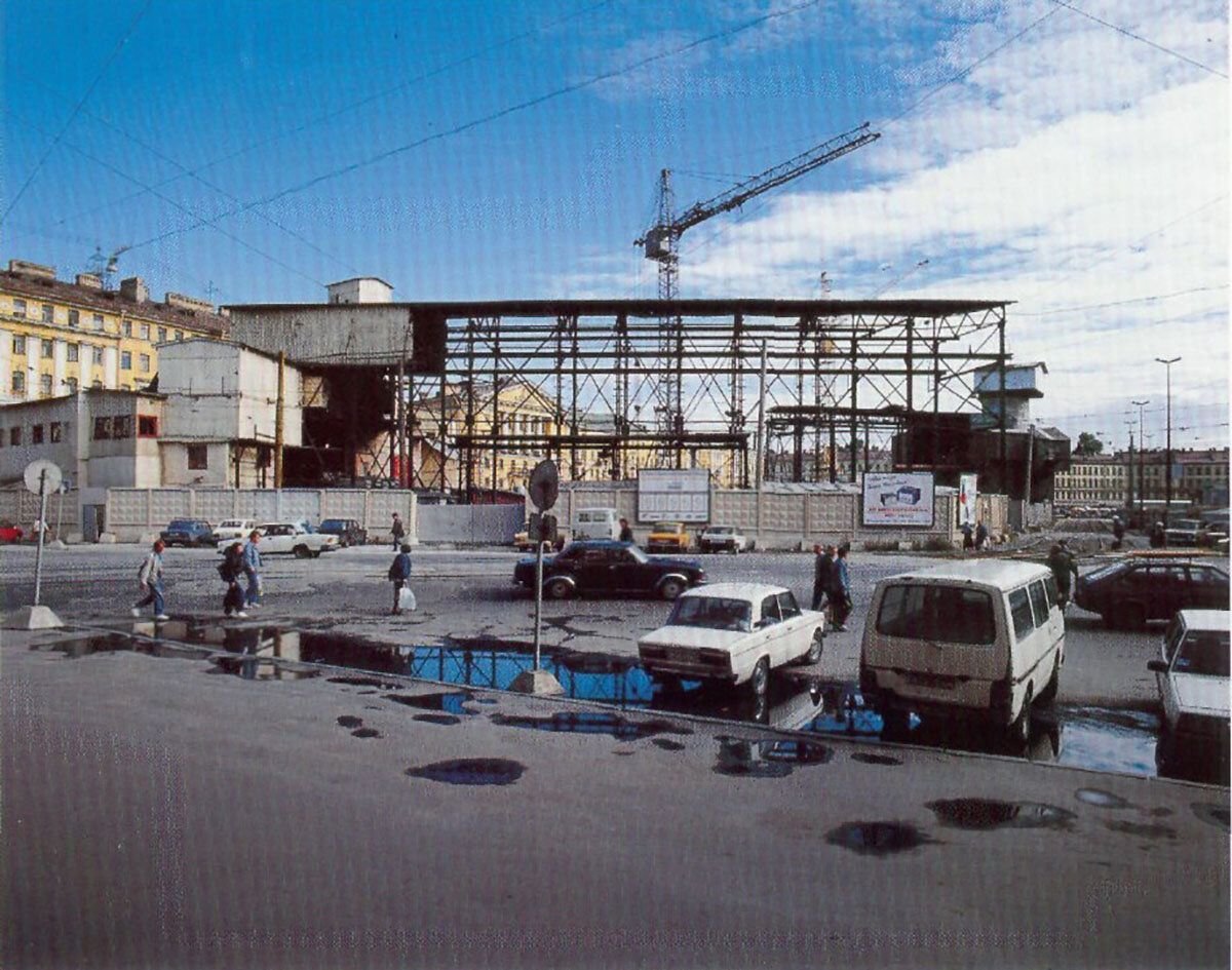 Сенная площадь Санкт-Петербург 90-е