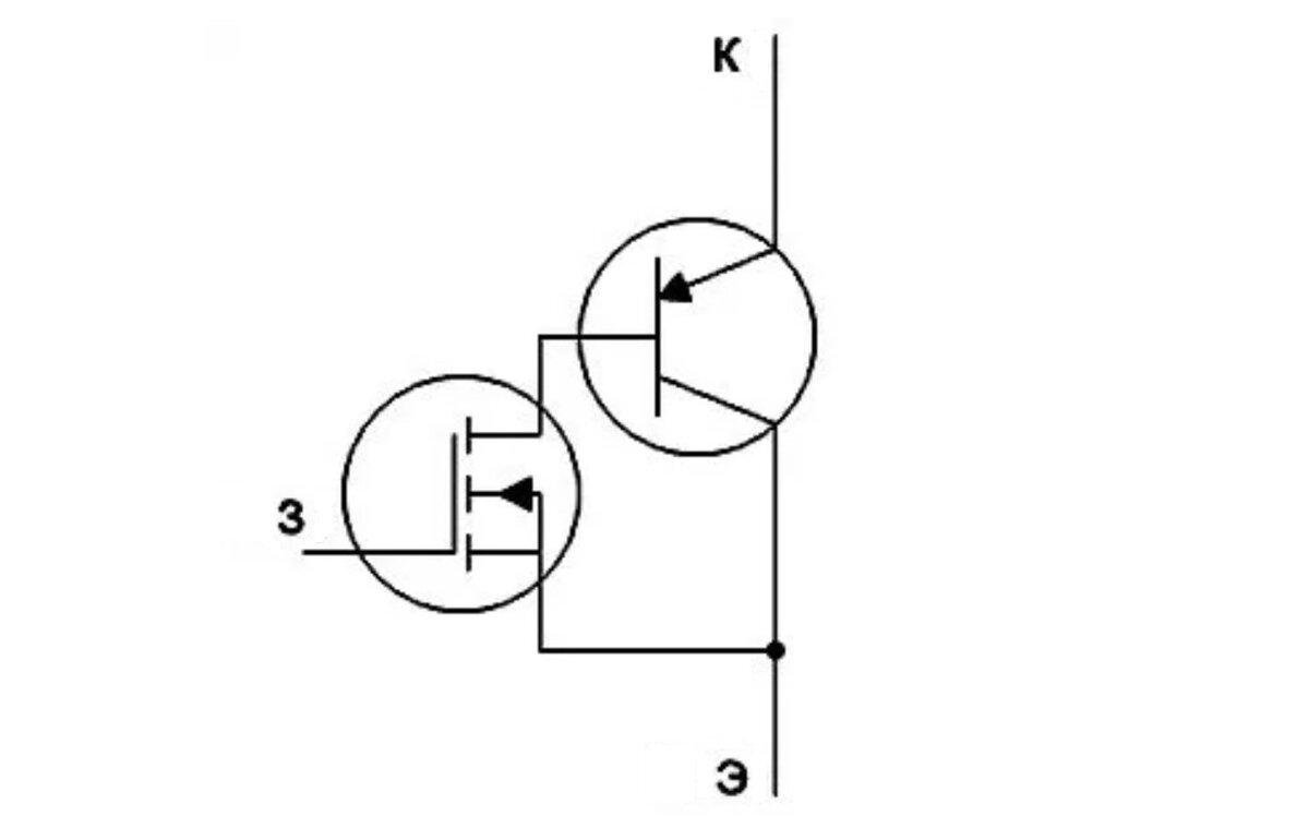 Igbt транзистор обозначение на схеме