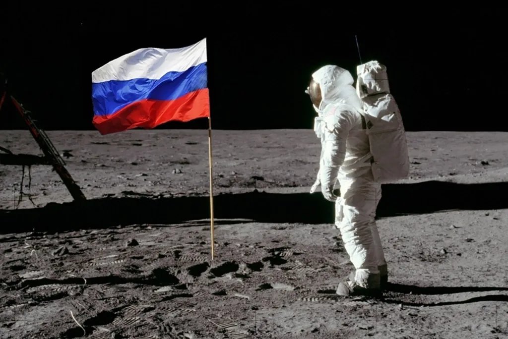 Фотографии высадки американцев на луну