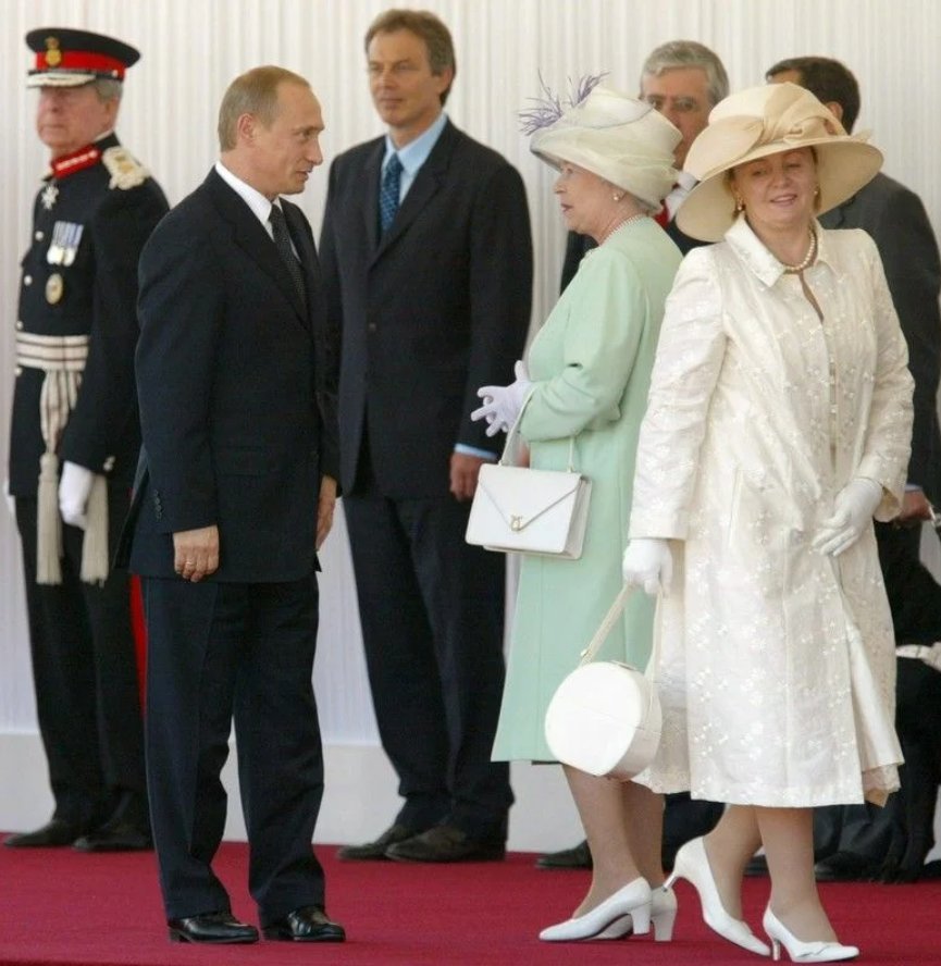 Визит путина в великобританию 2003