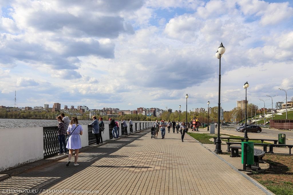 Набережная в ижевске