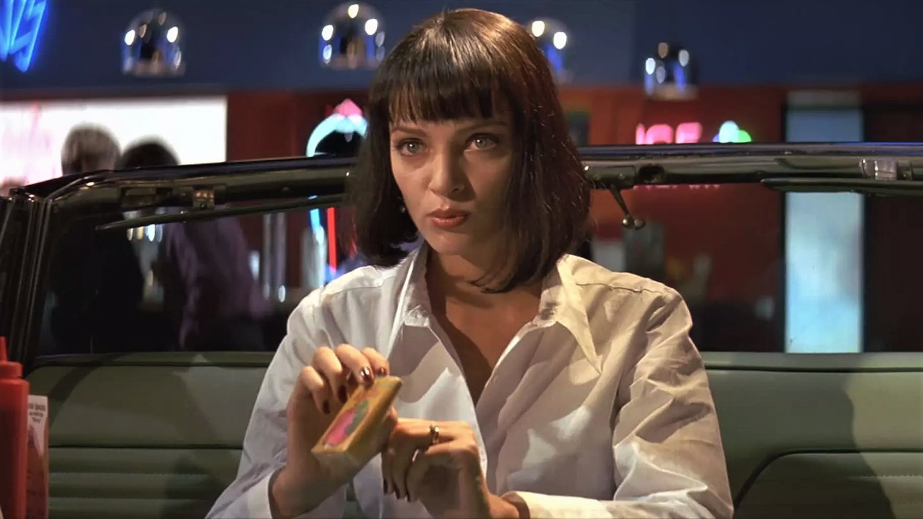 Mia wallace. Ума Турман Криминальное чтиво. Ума Турман Миа Уоллес. Ума Турман актриса Криминальное чтиво.