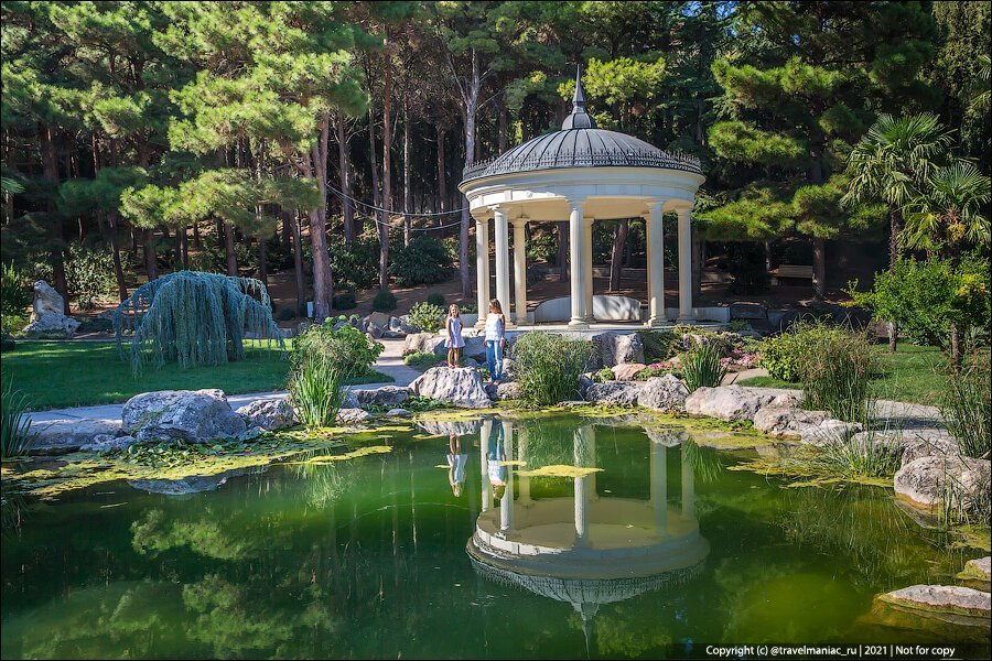 Милютинский парк в алупке фото