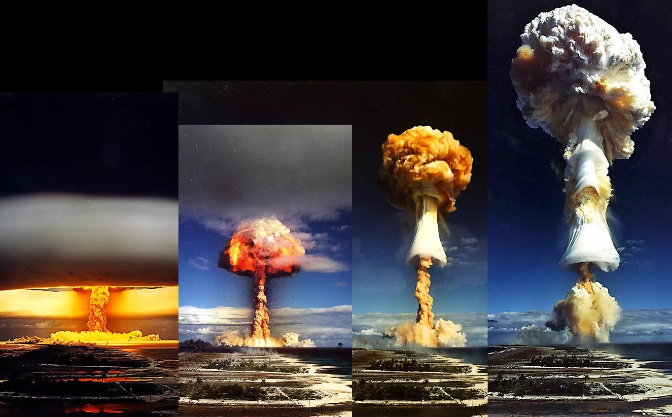 Поражение земли. Ядерный взрыв 100 мегатонн. Взрыв атомной и водородной бомбы. Вобороданя брмбпа вхрыв. Ядерное и термоядерное оружие.