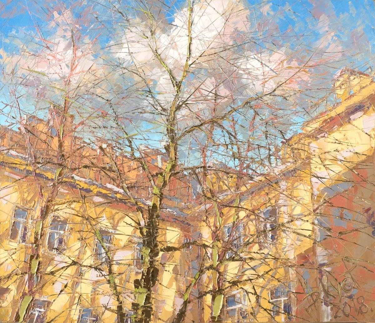 Картины весеннее солнце