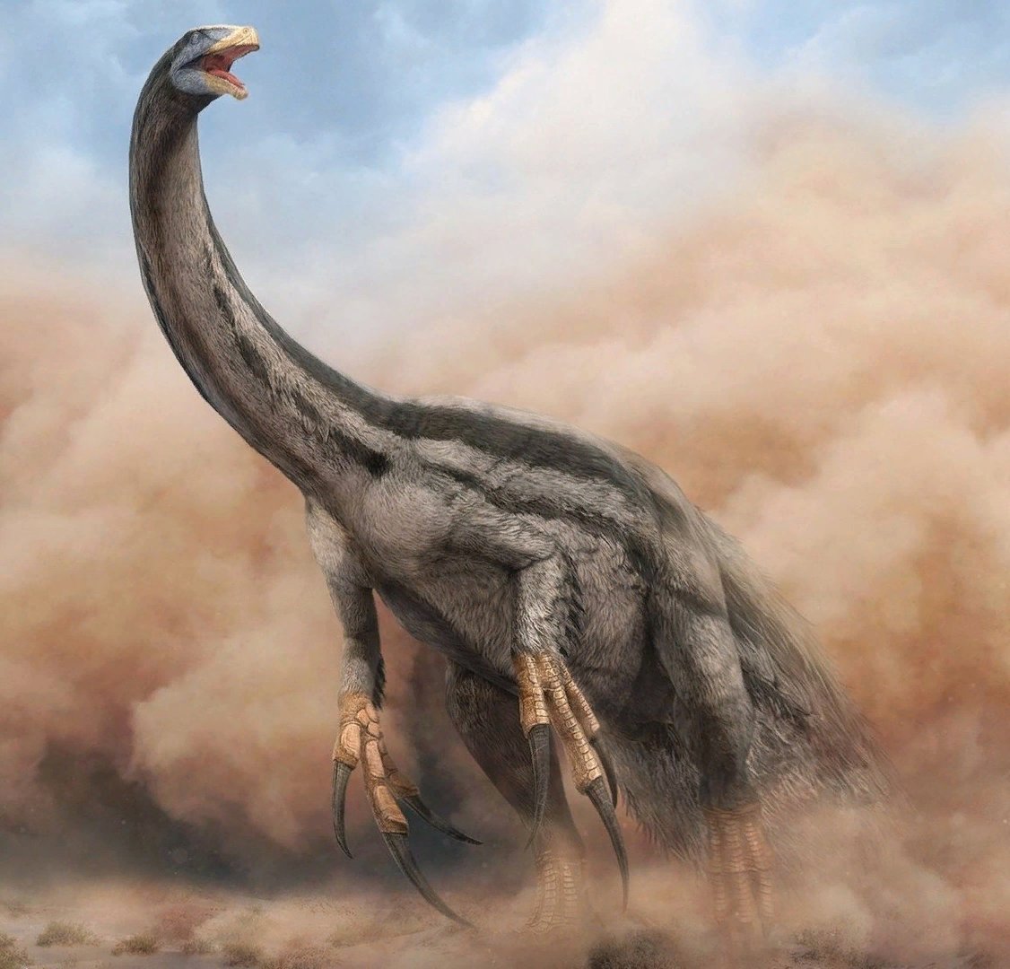 Теризинозавр палеоарт