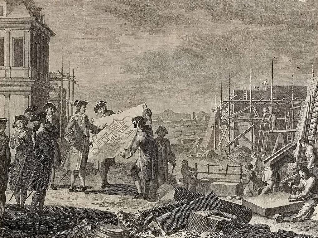 Строение петербурга. 1703 Основание Санкт-Петербурга. Пьетро Новелли "основание Санкт-Петербурга". Петербург 1703 Петр. 1703 Год Петр 1.