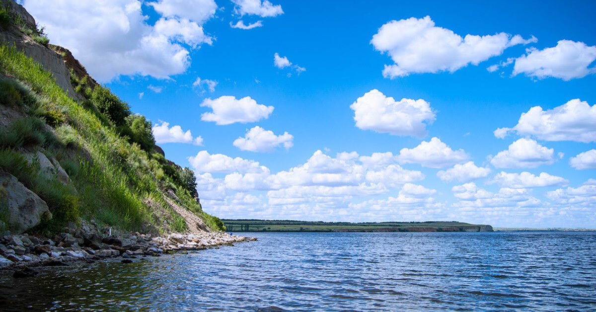 Волгоградское водохранилище фото