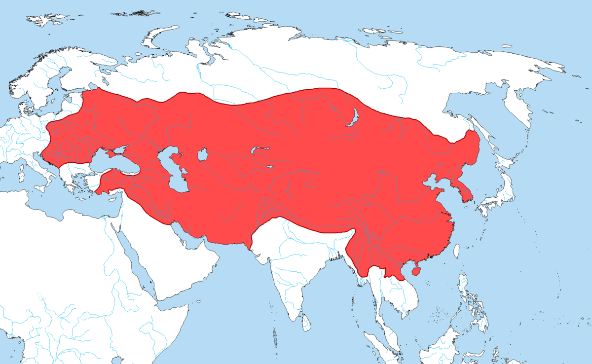 История империи чингисхана. Монгольская Империя 1279 год карта. Монгольская Империя 1279. Монгольская Империя карта на пике могущества. Монгольская Империя Чингисхана карта.