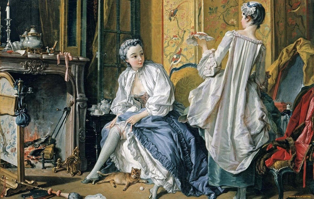 Из картины 18 19 века