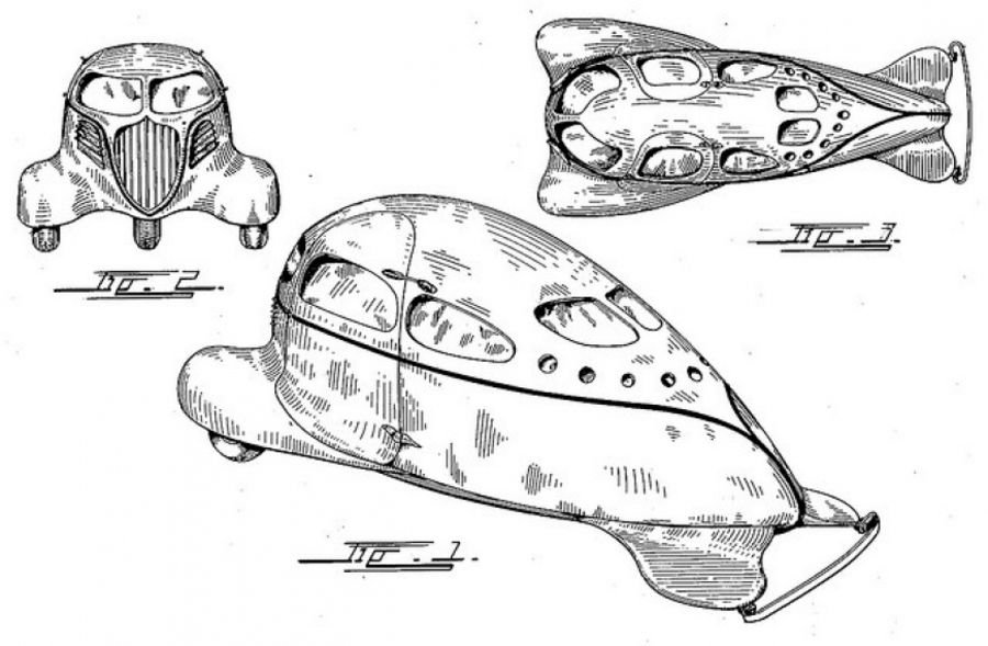 Рыба машина рисунок