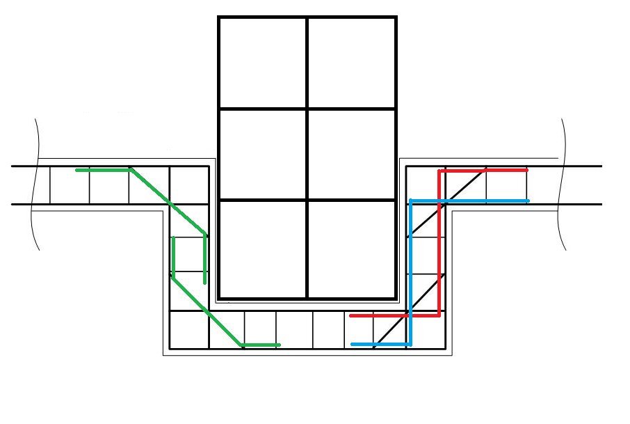 Армирование для газобетона схема армопояса