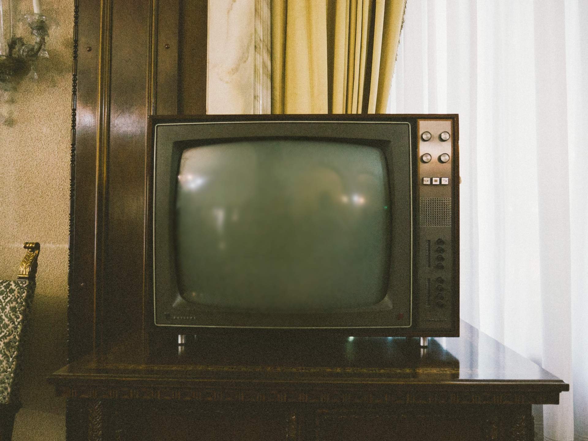 Старый китайский телевизор